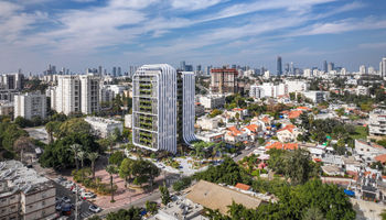 הדמיה של פרויקט ההתחדשות במתחם בניהו שקד ברמת גן, הדמיה: Masa architecture