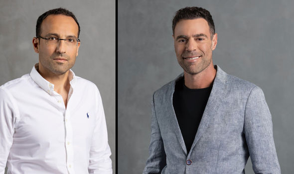 יוסי רייק מנכ״ל ומבעלי קבוצת רייק נדל״ן ואלירן הראל סמנכ״ל פיתוח עסקי קבוצת רייק, צילום: רז רוגובסקי